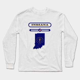 INDIANA STATE, UNITED STATES, USA. SAMER BRASIL Long Sleeve T-Shirt